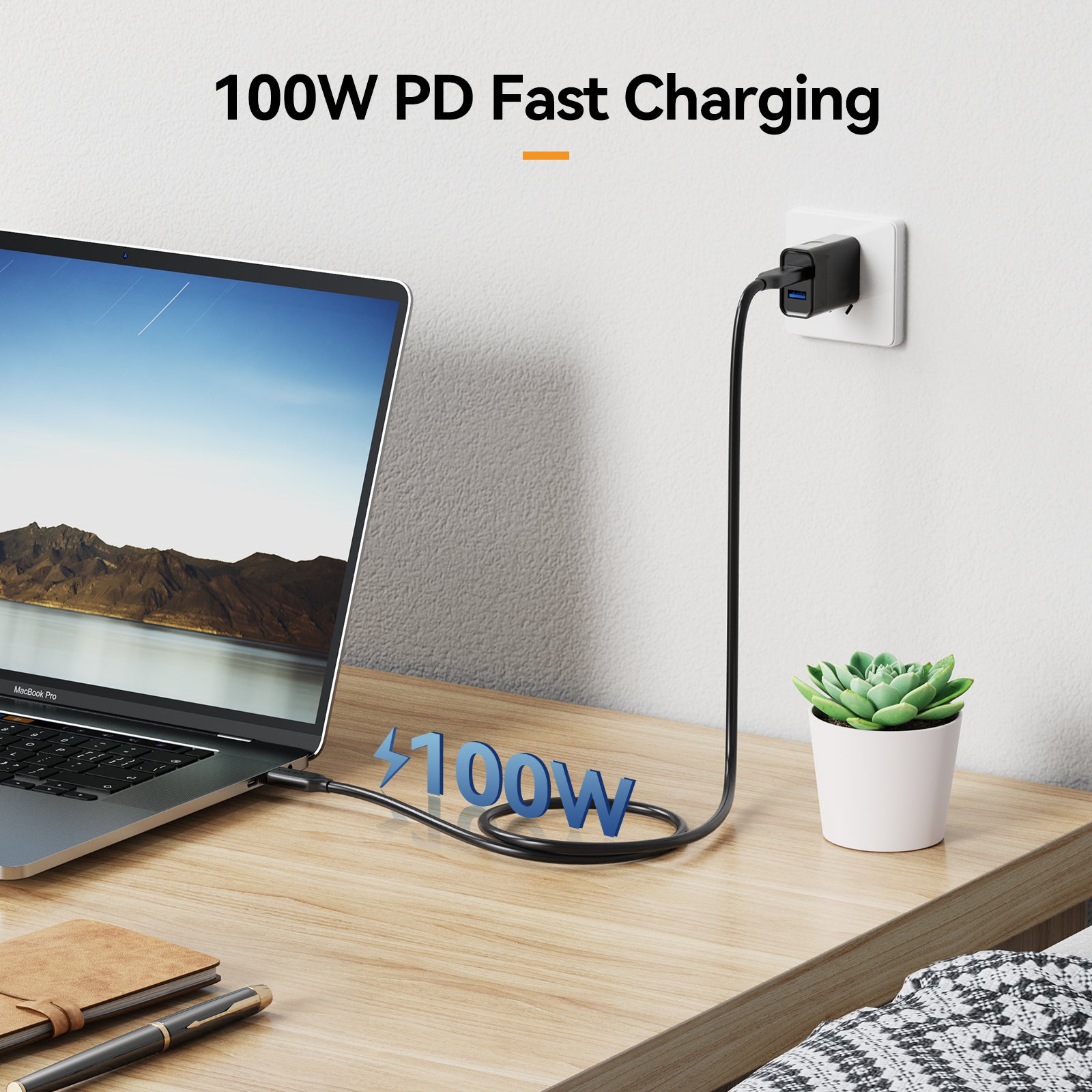 USB4 Cable 40Gbps, iDsonix Thunderbolt 4/Thunderbolt 3 Cable, USB 4.0 Cable Support HD Video 8K@60Hz/Dual 4K@60Hz, 100W Charging Compatible with External SSD, eGpu,USB-C Docking Station,MacBook etc